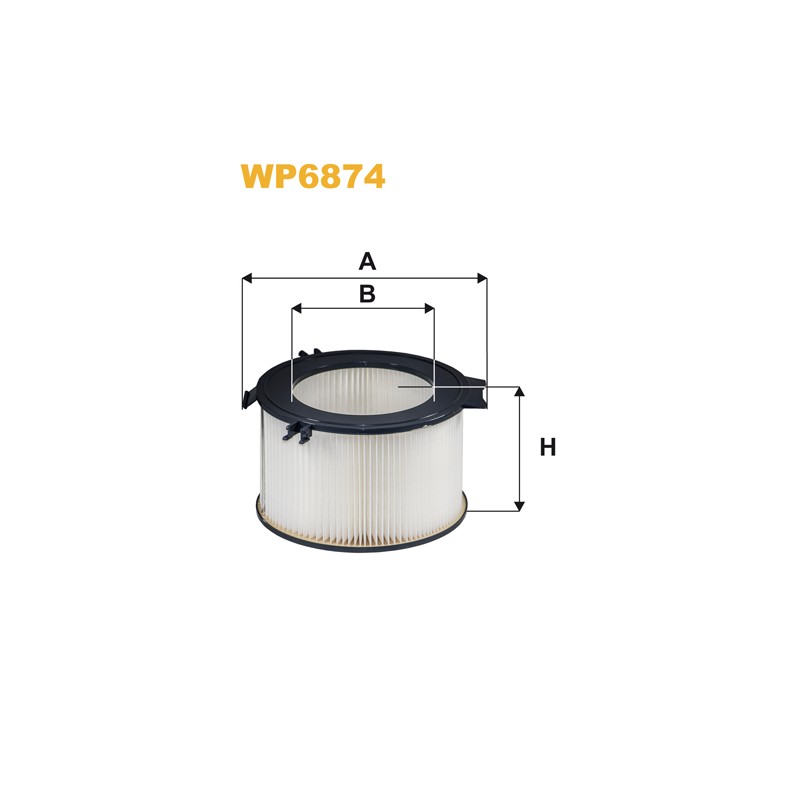 Filtre habitacle WP6874