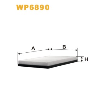 Filtre habitacle WP6890
