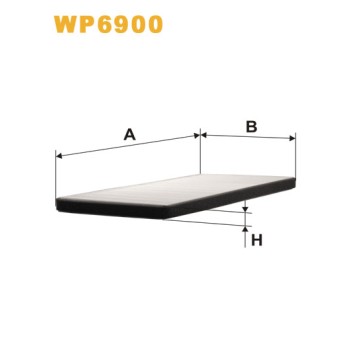 Filtre habitacle WP6900