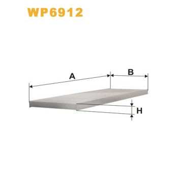 Filtre habitacle WP6912
