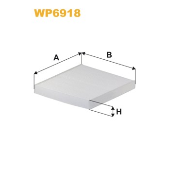 Filtre habitacle WP6918