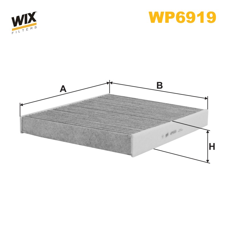 Filtre habitacle WP6919