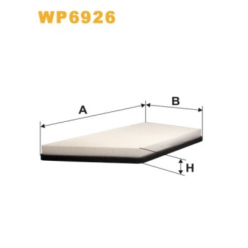 Filtre habitacle WP6926