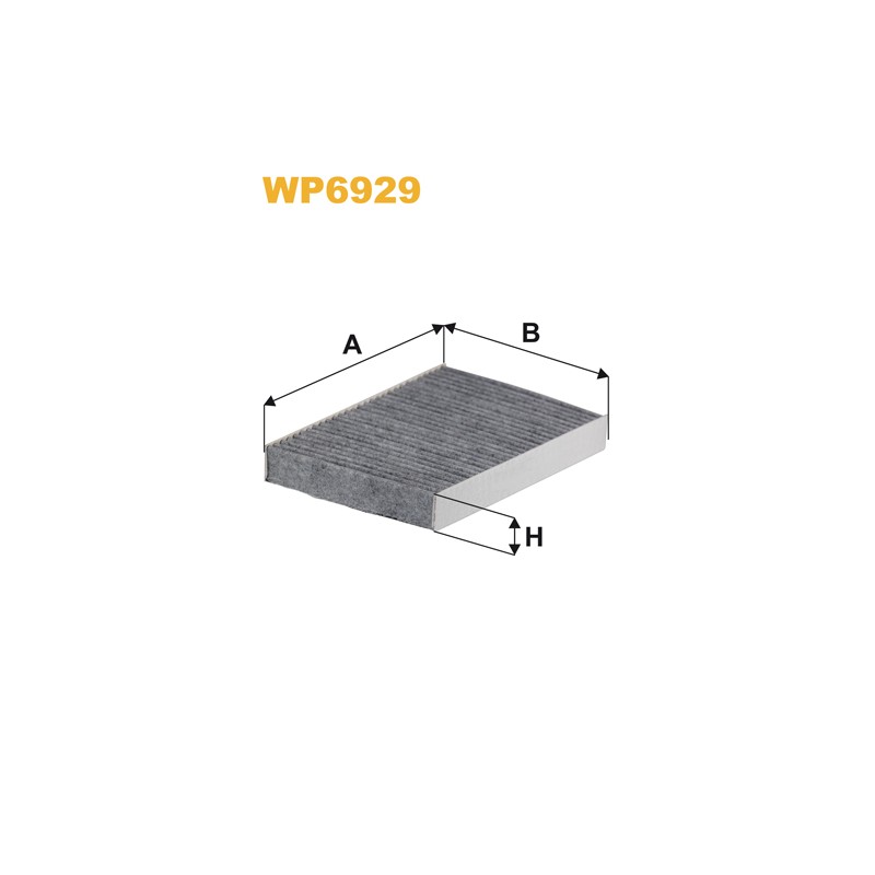 FILTRE HABITACLE WP6929
