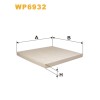Filtre habitacle WP6932