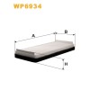Filtre habitacle WP6934
