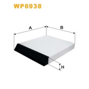 Filtre habitacle WP6938