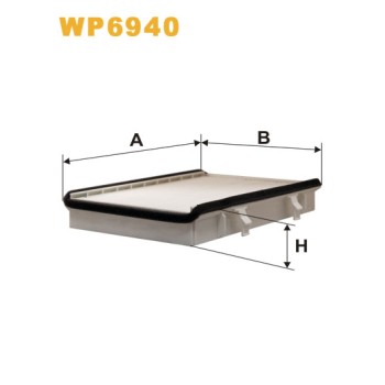 Filtre habitacle WP6940