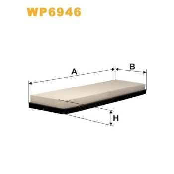 Filtre habitacle WP6946