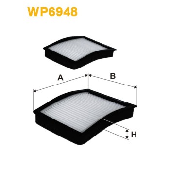Filtre habitacle WP6948