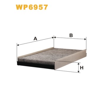 Filtre habitacle WP6957