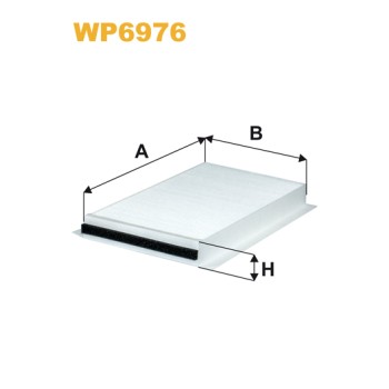 Filtre habitacle WP6976
