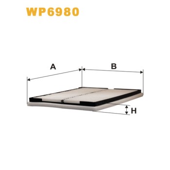 Filtre habitacle WP6980