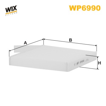 Filtre habitacle WP6990