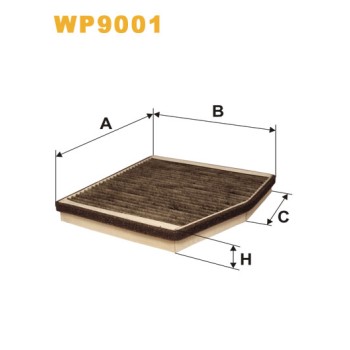 Filtre habitacle WP9001