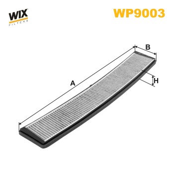 Filtre habitacle WP9003