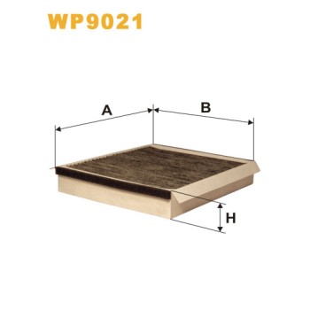 Filtre habitacle WP9021
