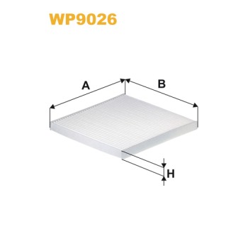 Filtre habitacle WP9026