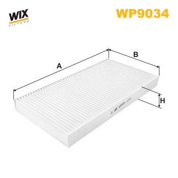 Filtre habitacle WP9034