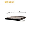 Filtre habitacle WP9091