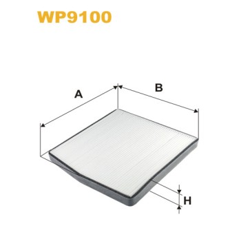 Filtre habitacle WP9100