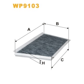 Filtre habitacle WP9103