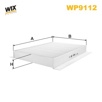 Filtre habitacle WP9112