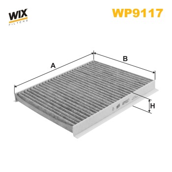 Filtre habitacle WP9117