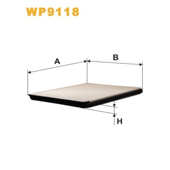 Filtre habitacle WP9118