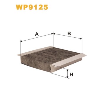 Filtre habitacle WP9125