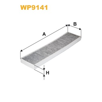 Filtre habitacle WP9141