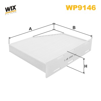 Filtre habitacle WP9146