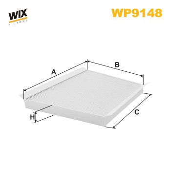 Filtre habitacle WP9148