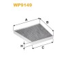 Filtre habitacle WP9149