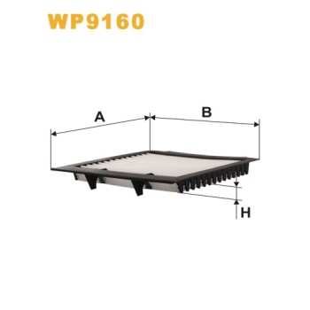Filtre habitacle WP9160