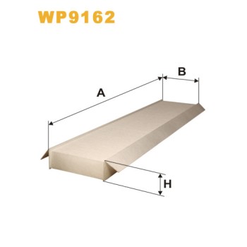 Filtre habitacle WP9162