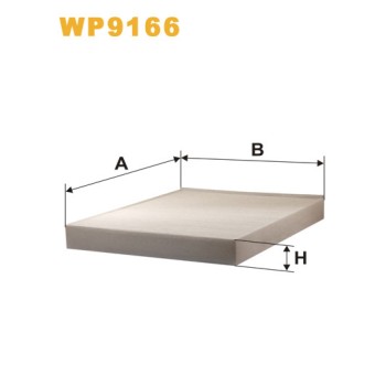 Filtre habitacle WP9166