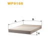 Filtre habitacle WP9166