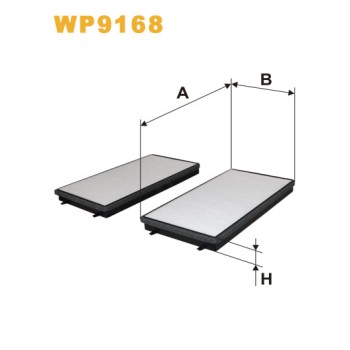 Filtre habitacle WP9168