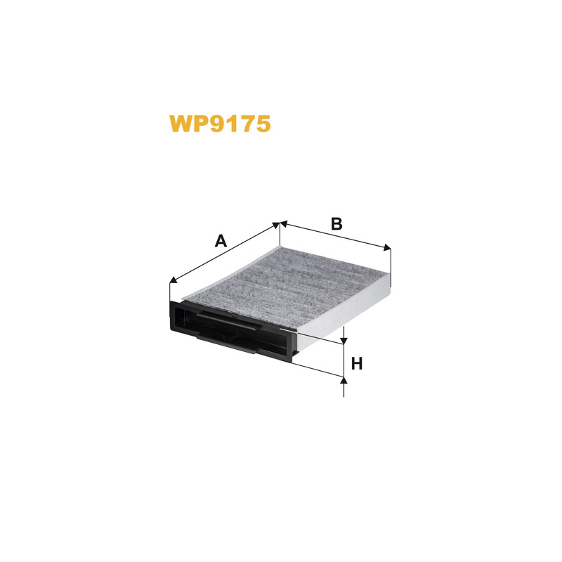 Filtre habitacle WP9175