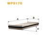 Filtre habitacle WP9176