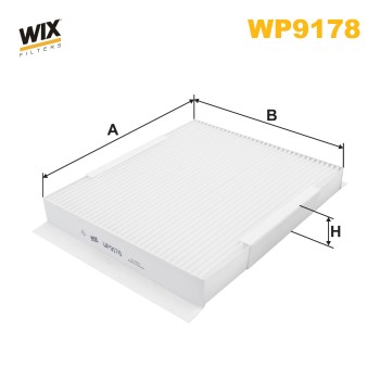 Filtre habitacle WP9178