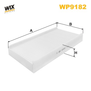 Filtre habitacle WP9182
