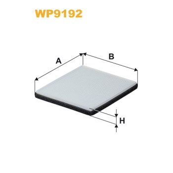 Filtre habitacle WP9192