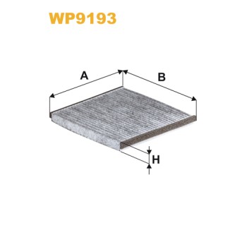 Filtre habitacle WP9193
