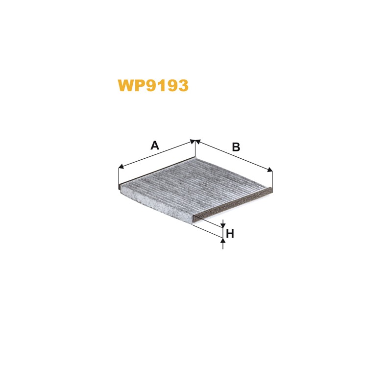 Filtre habitacle WP9193