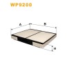 Filtre habitacle WP9200