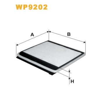 Filtre habitacle WP9202