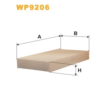 Filtre habitacle WP9206