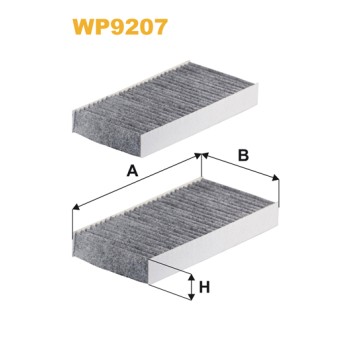 Filtre habitacle WP9207